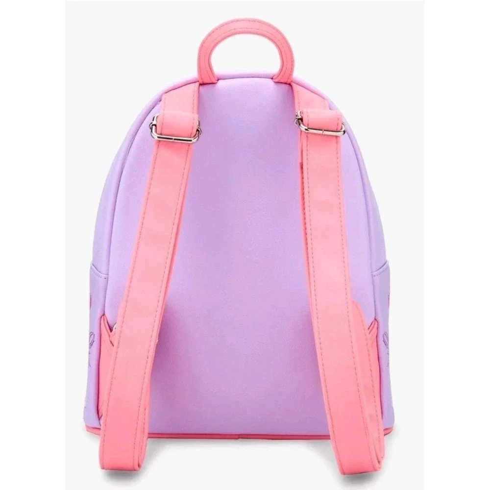 NEW‎ Loungefly Disney The Little Mermaid Floral Dream Mini Backpack & Cardholder